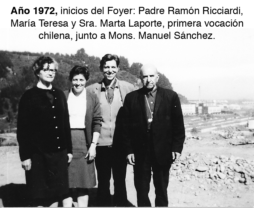 Foyer 1972 con Mons. Sánchez copia